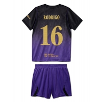 Barcelona Rodri Hernandez #16 Bortatröja Barn 2026-27 Kortärmad (+ Korta byxor)